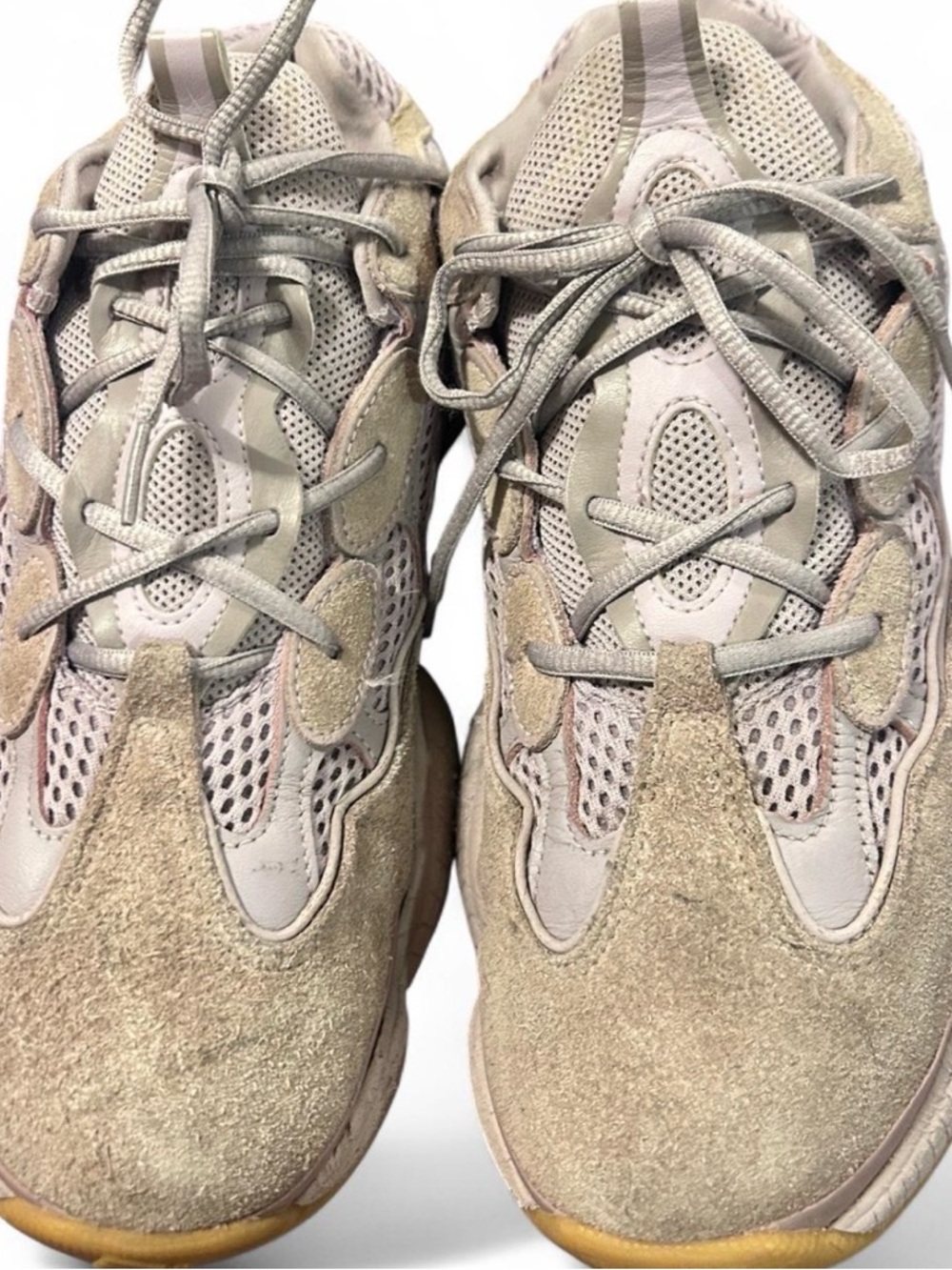 Yeezy adidas 500 blush Men's Mesh Sneakers